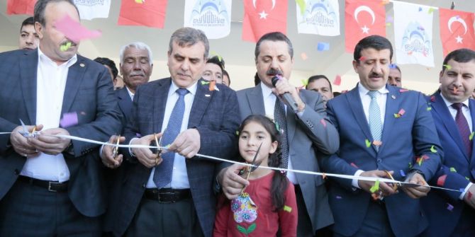 Eyyübiye’deki Konukevlerinin Açılışını Bakan Çelik Yaptı