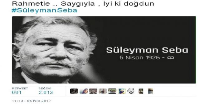 Caner Erkin, Süleyman Seba’yı Unutmadı