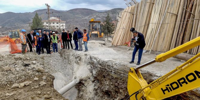 Hekimhan’daki Alt Yapı Çalışmaları