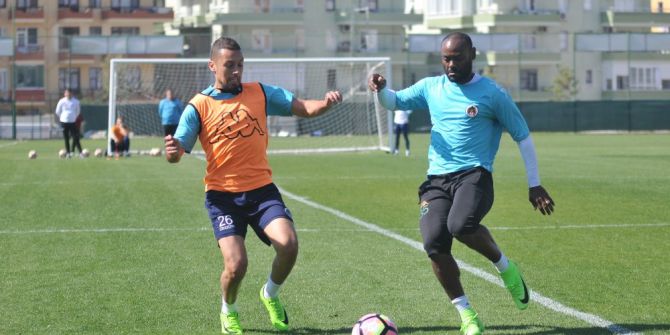 Alanyaspor Taktik Çalıştı