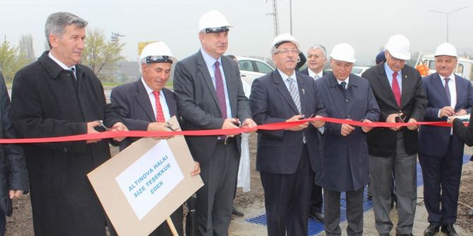 Altınova Taşkın Koruma İnşaatına Kavuştu