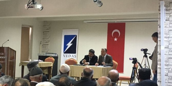 Vedaş Heyeti Muhtarların Sorunlarını Dinledi