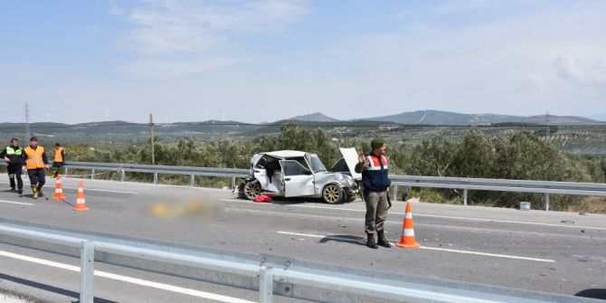 Akhisar’da Trafik Kazası: 1 Ölü, 1 Yaralı