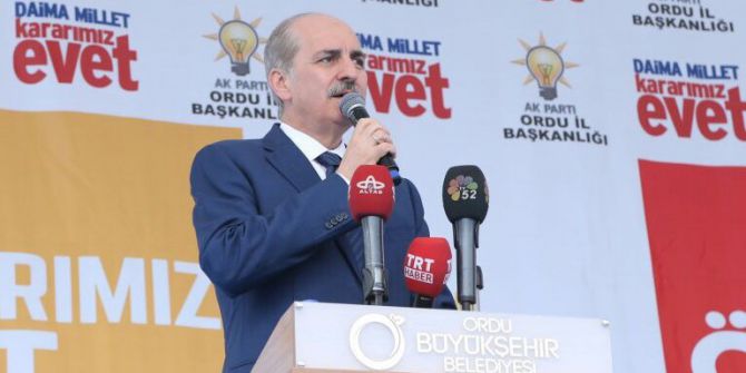 Kurtulmuş: "12 Eylül Anayasası Artık Bu Milleti Taşıyamıyor"
