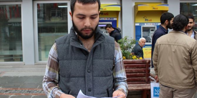 İdlib’e Yapılan Kimyasal Saldırı Edirne’de Protesto Edildi