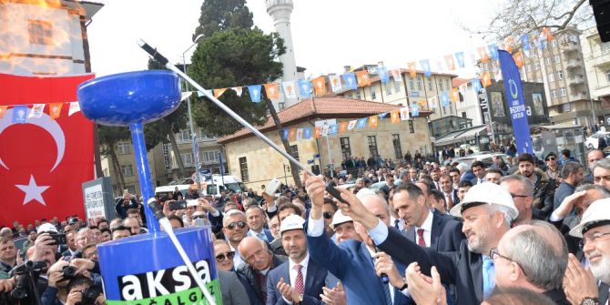 Kurtulmuş, Ünye’nin Doğalgaz Ateşini Yaktı
