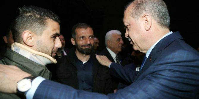 Cumhurbaşkanı Erdoğan, Hüseyin Kurt İle Görüştü