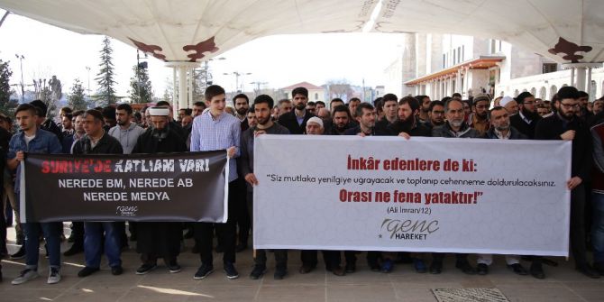 Saldırıda Ölen Suriyeli Çocuklar İçin Gıyabi Cenaze Namazı Kılındı