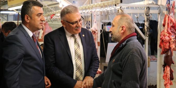 Milletvekili Yüksel İsmetpaşa Esnafını Ziyaret Etti