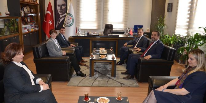 Adalet Komisyonu Başkanlığı’ndan Baro Başkanı’na Ziyaret