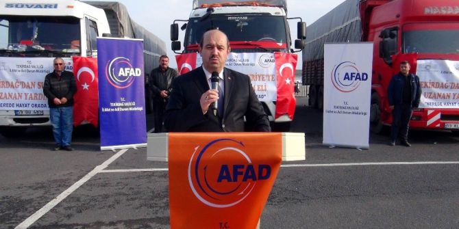 Tekirdağ’dan El Bab’a 61 Ton Un