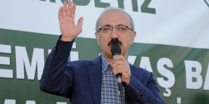 Bakan Elvan, Adının Verildiği Barajın Su Tutması İçin Butona Bastı