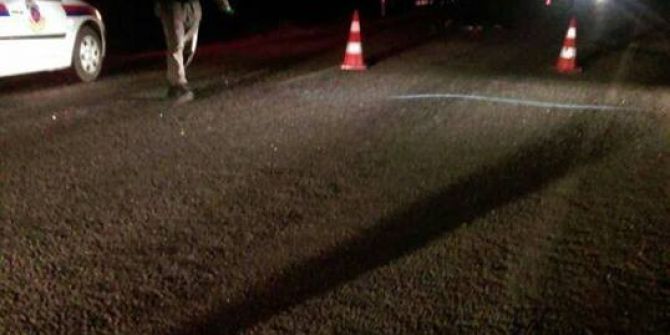 Otomobilin Çarptığı Yaya Öldü