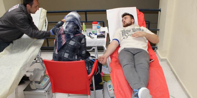 Babaeski Meslek Yüksekokulu’nda Kan Bağışı Kampanyası