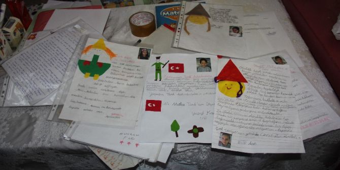 Minik Kalplerin İlk Mektubu Güneydoğu Kahramanlarına