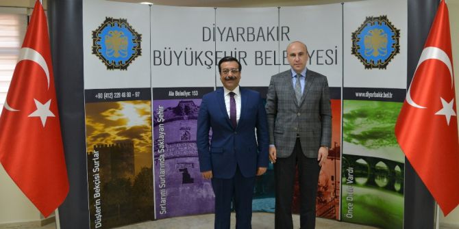 Kulp’tan Başkan Atilla’ya Ziyaret