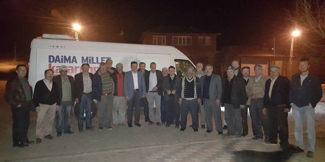 Başkan Yalçın’ın Referandum Çalışmaları