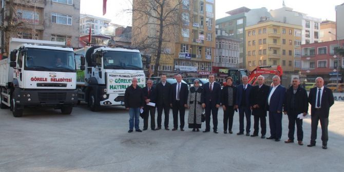 Görele Belediyesi’nin Hizmet Filosu Güçleniyor