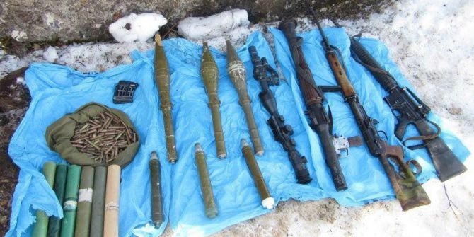 Bingöl Kırsalında M-16, Kanas, Roketatar Ve Çok Miktarda Mühimmat Ele Geçirildi