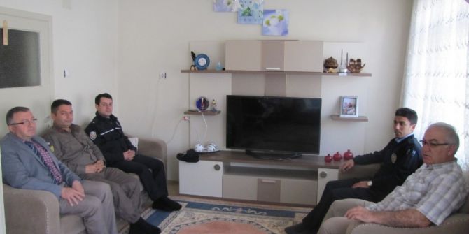 Hisarcık Polisinden Şehit Aileleri Ve Gazilere Ziyaret