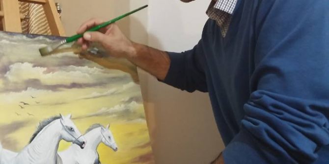 Erzurum Tsk Mehmetçik Vakfı’ndan Resim Sergisi