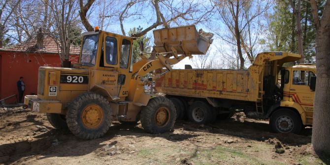 Karaman Belediyesi’nde Yeşil Alan Çalışmaları