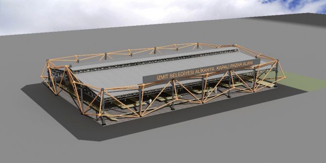 Alikahya Kapalı Pazarın Temeli Atılıyor