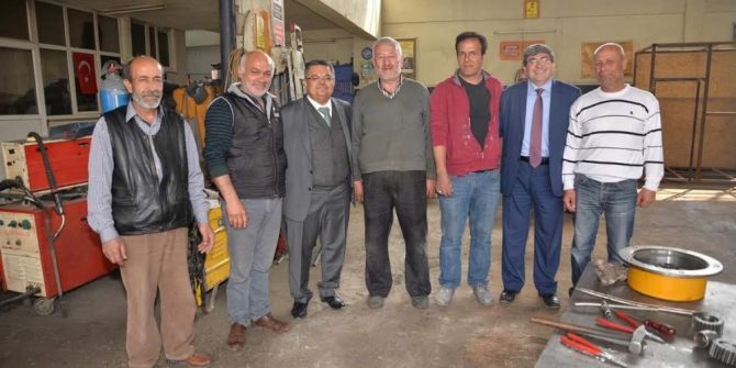 Bilecik Belediye Başkanı Selim Yağcı’dan Küçük Sanayi Sitesine Ziyareti