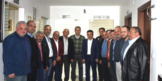 Başkan Ertan Taşlı’ya Oda Başkanlarından Ziyaret