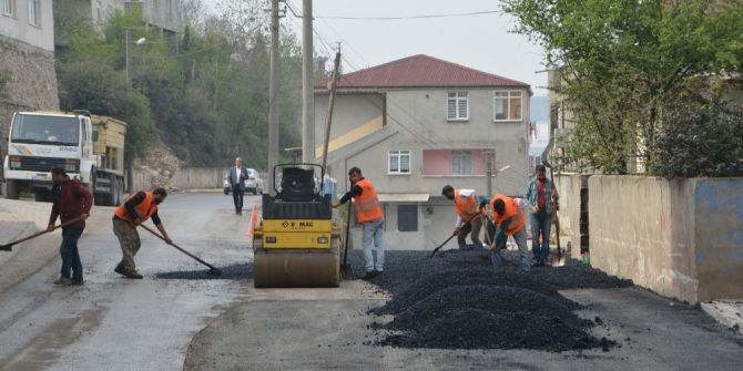 Yaz Geldi Asfalt Çalışmaları Hız Kazandı