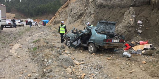 Kahramanmaraş’ta Kaza: 1 Ölü, 4 Yaralı