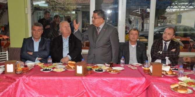 Başkan Yağcı Sanayi Esnafı İle Kahvaltıda Buluştu