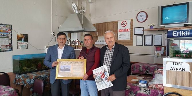 Başkan Yalçın, Referandum Çalışmalarını Sürdürüyor