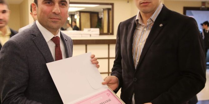 Dicle Elektrik’e Bir Teşekkür Belgesi De Siirt Valiliğinden