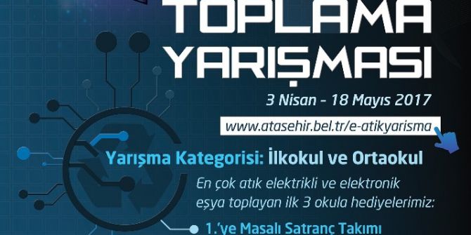 Okullar E-atık Toplamada Yarışacaklar
