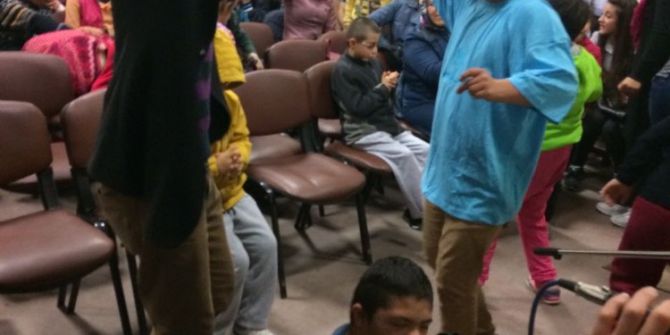 Özel Eğitim Uygulama Merkezi Özel İnsanları Eğlendi