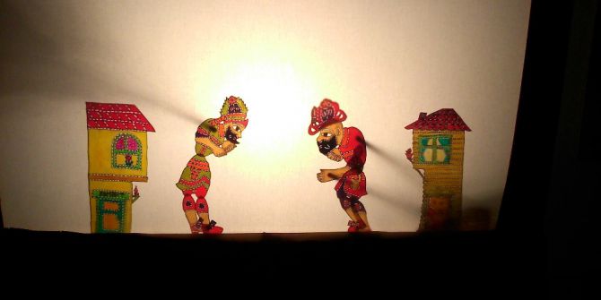 Çocuklar İlk Kez Karagöz Oyunu İzlediler