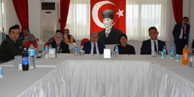 Vali Çiçek, Ortaca’da Şehit Yakınları Ve Gazilerle Buluştu