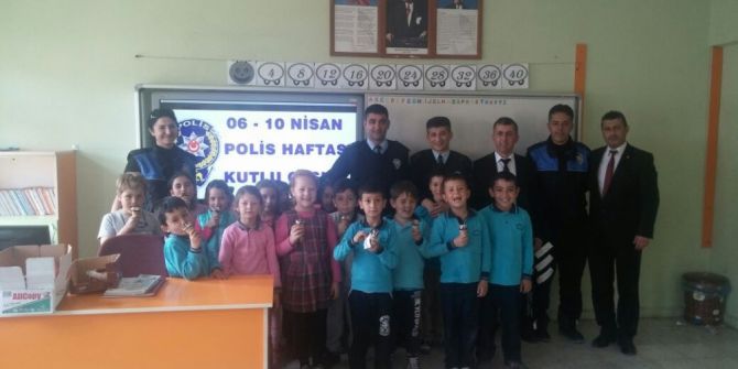 Köyceğiz’de Polislerden Minik Öğrencilere Ziyaret