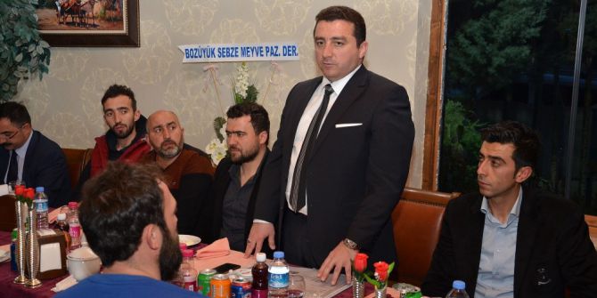 Başkan Bakıcı, Pazar Esnafı İle Bir Araya Geldi