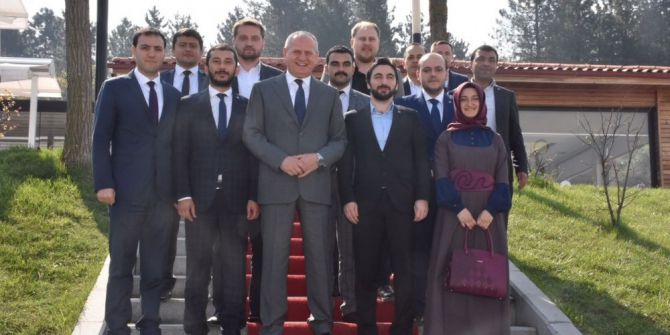 Başkan Keleş Tügva Heyeti İle Bir Araya Geldi