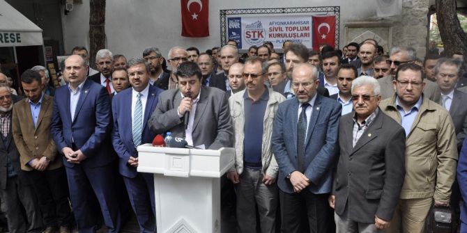 Afyonkarahisar Stk Platformu Suriye’deki Kimyasal Silah Saldırısını Kınadı