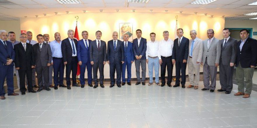 Turgutlu Belediyesi Vali Güvençer’i Ağırladı