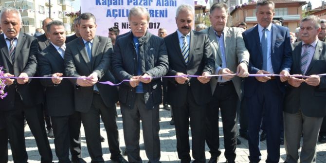 Yapımı Tamamlanan Perşembe Pazarı Hizmete Girdi