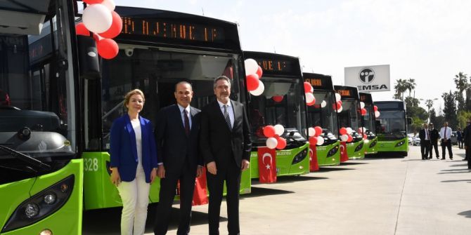 Büyükşehir Belediyesi, 15 Otobüs Daha Aldı