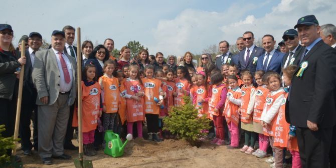 Kofçaz’da 1100 Fidan Toprakla Buluştu