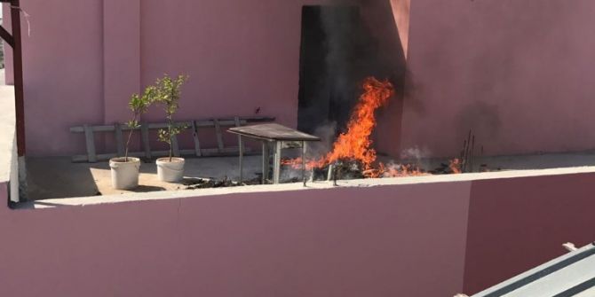 100 Kilogram Esrarı Yaktılar Ama Kaçamadılar