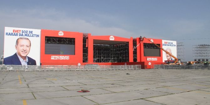 “Büyük İstanbul Mitingi” Hazırlıkları Devam Ediyor