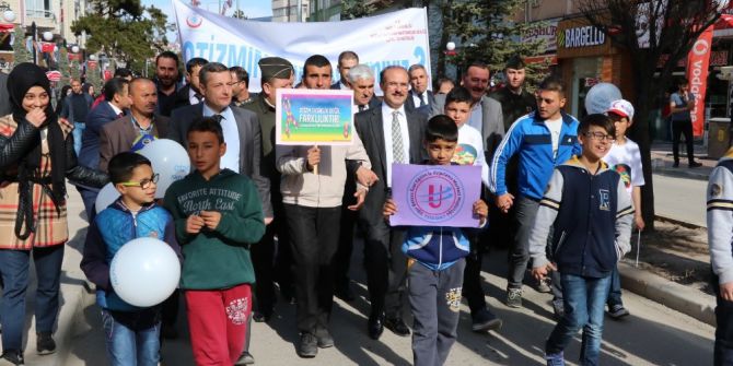 Yozgat’ta Otizm Farkındalık Yürüyüşü Yapıldı