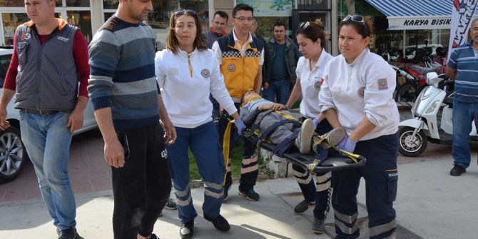 Milas’ta Motosikletin Çarptığı Çocuk Yaralandı